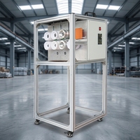 Macchina per Imballaggio Automatico con Apertura Scatole Semplice da Usare, per Tubi LED T8, 50x50x130cm