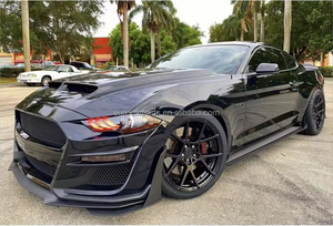 <span class=keywords><strong>Mustang</strong></span> 2018-2020 Année Mise à niveau vers le kit de carrosserie style GT500 Pare-chocs de voiture Aile arrière de capot Accessoires de voiture Pièces de réglage automatique - Product Image 6