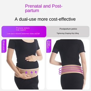 เข็มขัดดูแลหน้าท้องสำหรับหญิงตั้งครรภ์พิเศษสำหรับการตั้งครรภ์ตอนปลายและการตั้งครรภ์แฝดหลังคลอดเข็มขัดป้องกันการทำงาน - Product Image 3