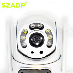 Telecamera di Sicurezza Intelligente HD 1080P a Doppia Lente con Visione Notturna <span class=keywords><strong>e</strong></span> Doppia Illuminazione per Monitoraggio Domestico - Product Image 2