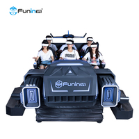 Offre Spéciale Zhuoyuan Funin VR 6 sièges Extreme DarkMarks 9D VR lunettes Machine jeu chaise simulateur