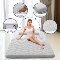 Matelas pliant en mousse Tatami pour adulte, confortable, japonais, chinois et coréen, pour sièges queen, futon, king size