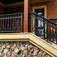 Rampe d'escalier intérieure en alliage d'aluminium, balustrade décorative pour escalier domestique, résistante à la rouille, design moderne et sûr, facile à installer