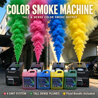 Liquide de fumée colorée de haute qualité, huile liquide pour machine à fumée colorée, capacité de 2 litres