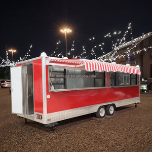 Пищевой киоск наружные прицепы полностью оборудованный грузовик с полностью оборудованной кухней, концессионный прицеп - Product Image 6