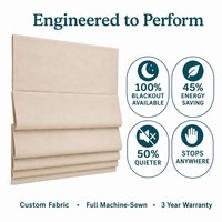 Fabricante OEM de Persianas Romanas, Cortinas Opacas Inalámbricas para Ventanas, Tamaño Personalizado, Impermeables, Mejora de Calidad, Directo de Fábrica