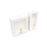 Boîte d'emballage en papier kraft brun pliable personnalisable avec impression couleur et votre logo