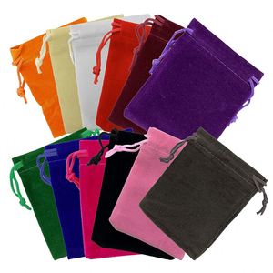 Bolsas de Terciopelo con Cordón, Bolsa de Regalo, Bolsa de Terciopelo para Joyería - Product Image 1