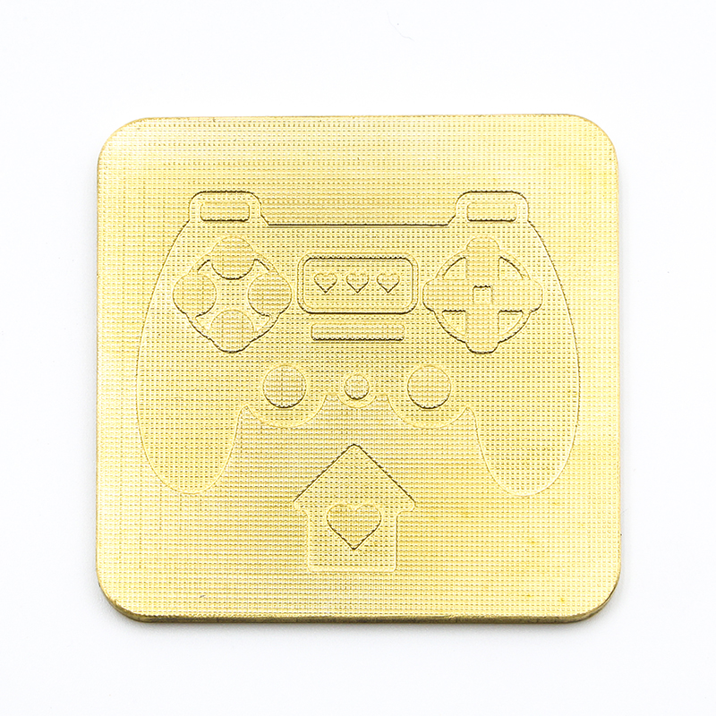 Low Price Powder Pressing Cooper Sheet Square Eyeshadow Press Plate Various Size Embossing Powder Press Copper Mould
