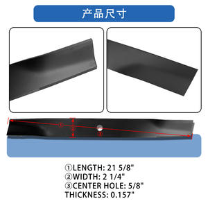 Cuchilla para Cortacésped Ningbo Quanpin 21-5/8 X 5/8 106-8744-03 Negra para Repuestos de Cortacésped - Product Image 4