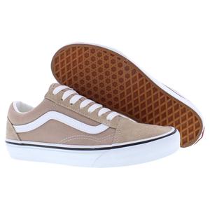 Vans Old Skool Chaussures de skate unisexe Color Theory Warm Taupe Brown Canvas Low Top - Product Image 4