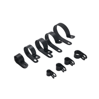 Fabricant de pinces de serrage de fil de Type R en plastique Nylon de haute qualité, attaches de vis de montage en Nylon, pinces de serrage de fil