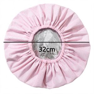 Gorro de Ducha de Doble Capa Impermeable de Papel de Aluminio para Mascarilla Capilar Autocalentable No Eléctrica, Tratamiento de Aceite para el Cabello, Modelo Nuevo - Product Image 2