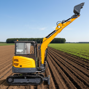 Mini Escavatore da 3,5 Tonnellate ad Alte Prestazioni per Costruzioni, Macchinario per Movimento Terra con Cabina Chiusa e Aria Condizionata - Product Image 1