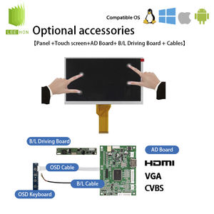 Innolux 9,0 Zoll 800x480 LCD-Display AT090TN12 V.3 Vintage Industriesteuerungspanel 9 Zoll LCD-Module - Product Image 3