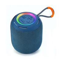 Q33 Speaker Nirkabel 5W Pengeras Suara Audio Portabel IPX6 RGB LED Kartu Memori