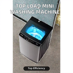 Petite machine à laver séchante électrique intelligente automatique à <span class=keywords><strong>cuve</strong></span> unique de 10 kg, appareil électroménager à commande anglaise pour hôtels - Product Image 2