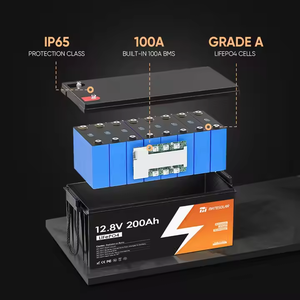 12 В <span class=keywords><strong>100Ah</strong></span> 200Ah 300Ah Lifepo4 батареи <span class=keywords><strong>12V</strong></span> <span class=keywords><strong>100ah</strong></span> литиевые батареи домашние Аккумуляторы для хранения энергии с BMS - Product Image 2