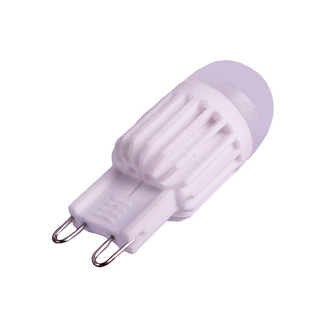 Ceramic G9 LED Corn Light Chandelier Bulb 110V/220V AC Milky Frosted Cover 1W-9W No Flicker Dimmable Energy Saving High Lumens
