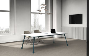 Custom Modern Executive Office Table for Boss/CEO Durable Modular Workstation - Product Image 3