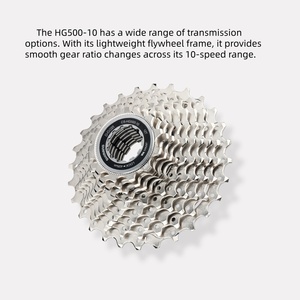 Cassette Shimano DEORE HYPERGLIDE CS-HG500 de <span class=keywords><strong>10</strong></span> Velocidades para Carretera 12-28T 11-25T/32T/34T CS-<span class=keywords><strong>HG50</strong></span>-<span class=keywords><strong>10</strong></span> 11-36T Cassette para Bicicleta de Montaña - Product Image 3