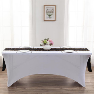 Elegante <span class=keywords><strong>Camino</strong></span> de <span class=keywords><strong>Mesa</strong></span> <span class=keywords><strong>Dorado</strong></span> con Lámina Metálica <span class=keywords><strong>para</strong></span> Bodas, Fiestas y Eventos, Decoración Moderna <span class=keywords><strong>para</strong></span> <span class=keywords><strong>Mesa</strong></span> de Comedor, Accesorio <span class=keywords><strong>para</strong></span> el Hogar Elegante y Duradero - Product Image 5