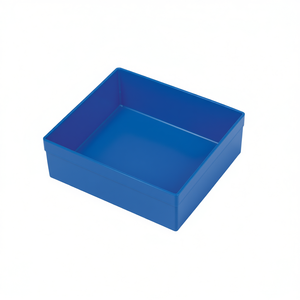 Caja de Herramientas 5003 2C, Caja de Almacenamiento Cuadrada de Plástico Azul para Organizar Herramientas y Piezas - Product Image 2