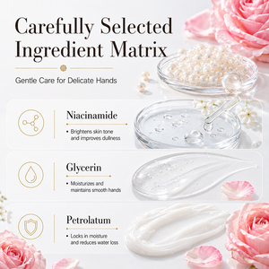 KORMESIC - Crema de Manos con Aroma Floral de 30 g, Crema de Manos Hidratante y Nutritiva con Aroma a Rosa, Manzanilla, Sakura y Lavanda, Halal y Natural - Product Image 5