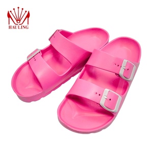 Modern EVA Two Strap Sandals Custom Colors Adjustable Buckle <b>Arch</b> <b>Support</b> Anti-Slip Height Increasing Beach Spring Indoor - Product Image 5
