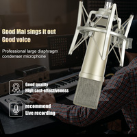 Kit Microphone de Studio Professionnel USB pour un Enregistrement Optimal, Support Suspendu pour Ordinateur, pour Diffusion en Direct