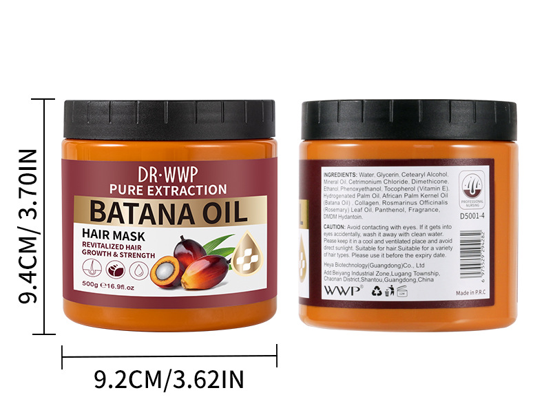 Baume de traitement capillaire 500g-40 pièces par carton-export uniquement