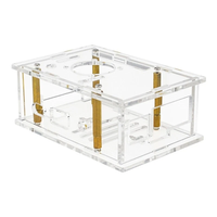 Boîte d'enceinte de subwoofer en plexiglas personnalisée, boîte de subwoofer en acrylique transparent