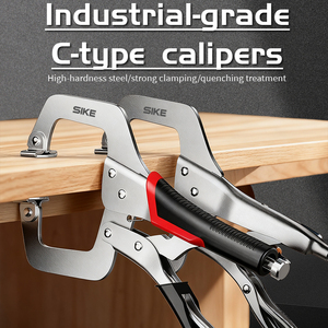 <span class=keywords><strong>Pince</strong></span> de verrouillage de type C de soudure réglable à <span class=keywords><strong>grande</strong></span> <span class=keywords><strong>ouverture</strong></span> polyvalente en gros de l'industrie - Product Image 3