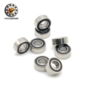 Roulement miniature en acier inoxydable Flyleopard S684 2RS 4x9x4mm à gorge profonde pour roues de compte-gouttes - Product Image 1