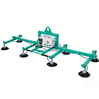 Chariot élévateur manuel pour tôles et plaques en bois, avec pompe à vide sans huile, ventouse de levage, télécommande pour machine CNC, 300 kg