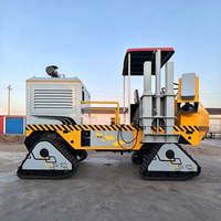 Machine extrudeuse de bordures et de trottoirs en béton personnalisable pour la construction routière