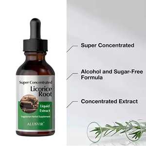 Lakritzwurzel-Gesichts serum Private Label Natural Beauty Cosmetics Hautpflege Entzündung hemmende Beruhigung Extrakt Gesichts öl Serum - Product Image 2