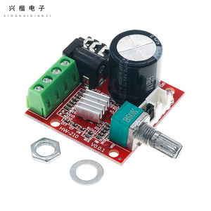 Mini <b>Amplifier</b> PAM8610 12V 10W Stereo Audio Board For <b>Car</b> Home Use - Product Image 3