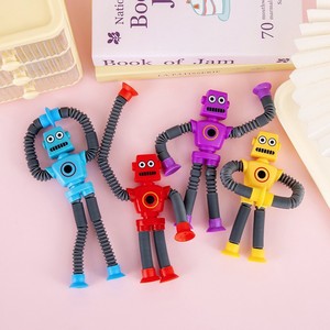 Jouet robot polyvalent à ventouse télescopique, jouet éducatif anti-stress, jouet pour enfants - Product Image 1