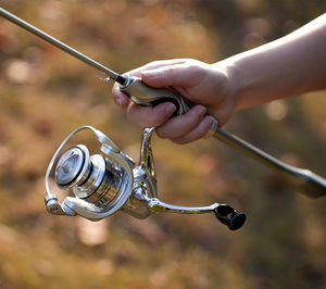 Máy câu quay tay kép, tỷ số truyền 5.2:1, thân kim loại, lực kéo tối đa 16kg - Product Image 5