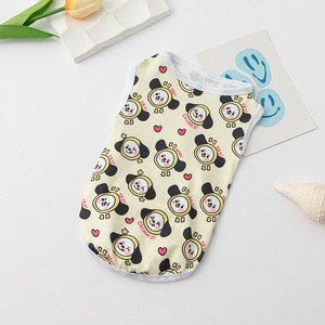 Chaleco para Perro de Poliéster Directo de Fábrica, <span class=keywords><strong>Ropa</strong></span> para Cachorros con Estampado de Dibujos Animados, <span class=keywords><strong>Ropa</strong></span> para Mascotas - Product Image 3
