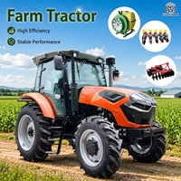 Tractor con Múltiples Configuraciones y Accesorios Disponibles, Motor FULCORE de 6 Cilindros, Fácil Operación para Trabajo Agrícola