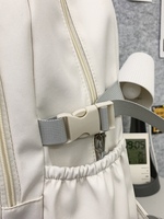 Grosir Ransel Perjalanan Gaya Baru Warna Solid Ransel Tahan Air Ransel Olahraga Ringan Perempuan
