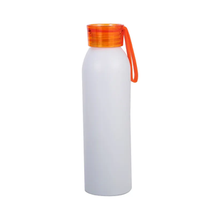 Bán buôn 500ml thể thao nhôm chai nước xách tay chai nước ngoài trời với Dây đeo Silicone - Product Image 4