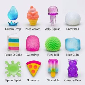 ของเล่นบีบแก้เครียดรูปซาลาแมนเดอร์ ยี่ห้อ USA Warehouse Axolotl ทำจากยางนิ่ม บีบแล้วคืนตัวช้า บรรเทาความวิตกกังวล  แบบสุ่มลาย - Product Image 6