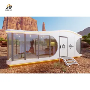 New Design Modular Prefabricated Houses Container Home Tiny House Movable Capsule House Container Hotel