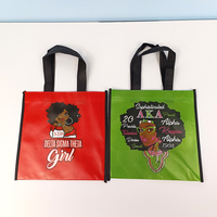 Sac fourre-tout non tissé recyclable écologique Sac de shopping de transport d'épicerie réutilisable Logo personnalisé Tissu Matériau Écran Motif Cadeaux