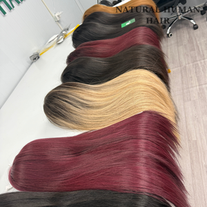 Perruque frontale en cheveux vierges vietnamiens et perruque avec fermeture en dentelle, 100% cheveux humains bruts, dentelle HD transparente - Product Image 1