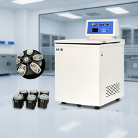Centrífuga de Laboratorio de Acero Inoxidable MKE, de Pie, Gran Capacidad, Separador de 6x1200ml, 6000 RPM, Pantalla Táctil LCD