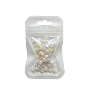 50 Piezas/Paquete de Accesorios de <span class=keywords><strong>Uñas</strong></span> con Diamantes en Forma de Rosa, Color Rosa, Blanco, Azul y Morado, Adornos de Camelia Tallados Suaves, Pequeñas Joyas de Resina - Product Image 5